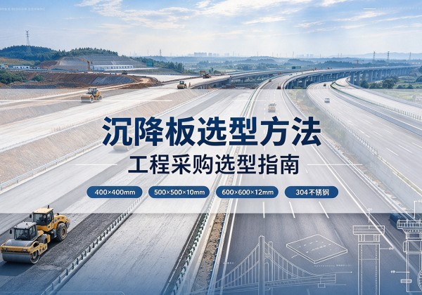 天宁沉降板选择方法