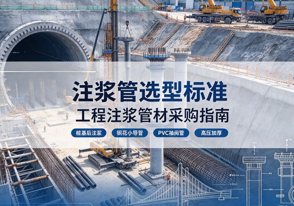 天宁注浆管选型标准